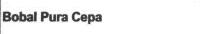 BOBAL PURA CEPA