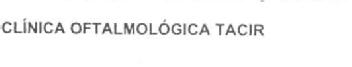CLINICA OFTALMOLOGICA TACIR