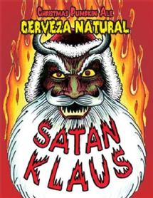 CHRISTMAS PUMPKIN ALE CERVEZA NATURAL SATAN KLAUS