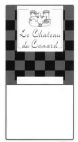 LE CHATEAU DU CANARD