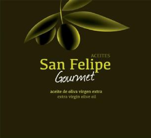 ACEITES SAN FELIPE GOURMET ACEITE DE OLIVA VIRGEN EXTRA EXTRA VIRGIN OLIVE OIL