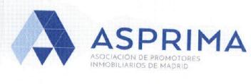 ASPRIMA ASOCIACION DE PROMOTORES INMOBILIARIOS DE MADRID