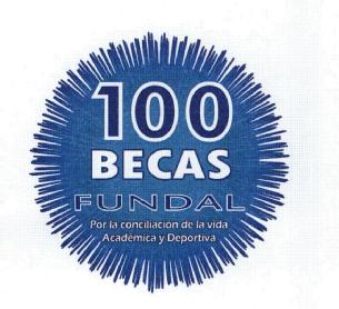 100 BECAS FUNDAL POR LA CONCILIACION DE LA VIDA ACADEMICA Y DEPORTIVA