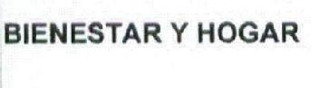 BIENESTAR Y HOGAR