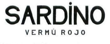 SARDINO VERMÚ ROJO