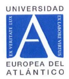UNIVERSIDAD EUROPEA DEL ATLANTICO EX VERTITATE LUX EX LABORE VERTUS