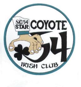 SC54 STAR COYOTE 54 IRISH CLUB