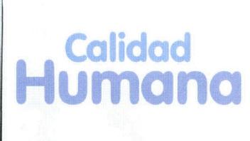 CALIDAD HUMANA