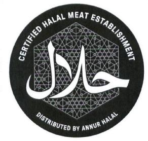 CERTIFIED HALAL MEAT ESTABLISHMENT DISTRIBUTED BY ANNUR HALAL