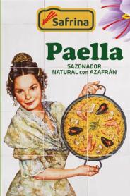 SAFRINA PAELLA SAZONADOR NATURAL CON AZAFRAN