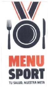 MENU SPORT TU SALUD, NUESTRA META