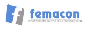 F FEMACON FERRETERA MALAGUEÑA DE LA CONSTRUCCION