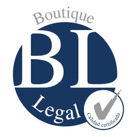 BOUTIQUE BL LEGAL CALIDAD CERTIFICADA