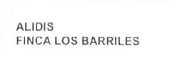 ALIDIS FINCA LOS BARRILES