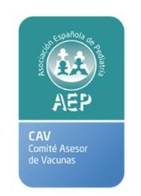 ASOCIACION ESPAÑOLA DE PEDIATRIA AEP CAV COMITE ASESOR DE VACUNAS
