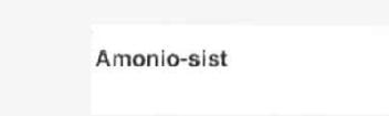 AMONIO-SIST
