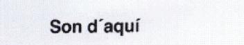 SON D' AQUI