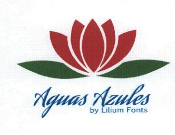 AGUAS AZULES BY LILIUM FONTS