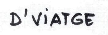 D'VIATGE
