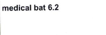 MEDICAL BAT 6.2