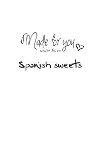 MADE FOR YOU WITH LOVE SPANISH SWEETS