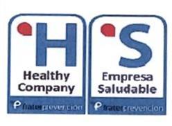 H HEALTHY COMPANY S EMPRESA SALUDABLE FRATER PREVENCION