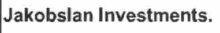 JAKOBSLAN INVESTMENTS