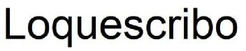 LOQUESCRIBO