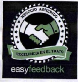 NEGOCIO ADHERIDO EXCELENCIA EN EL TRATO EASYFEEDBACK