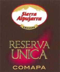 SIERRA ALPUJARRA GRANADA RESERVA UNICA COMAPA