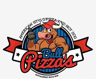 BULL PIZZAS AMERICAN STYLE PIZZA AND HOT DOG ESTABLISHED SINCE 2015
