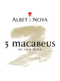 ALBET I NOYA 3 MACABEUS DE CAN MILA