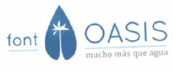 FONT OASIS MUCHO MAS QUE AGUA