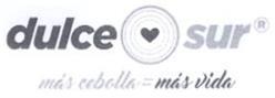 DULCESUR MAS CEBOLLA=MAS VIDA