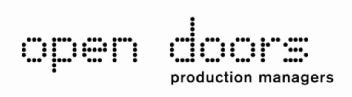 OPEN DOORS PRODUCTION MANAGERS