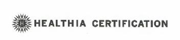 H HEALTHIA CERTIFICATION
