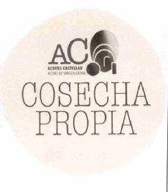 AC ACEITES CASTELLAR ACEITE DE VIRGEN EXTRA COSECHA PROPIA
