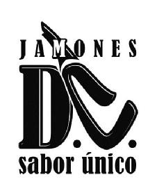 JAMONES D.V. SABOR UNICO