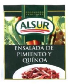 PRODUCTOS VEGETALES ALSUR ENSALADA DE PIMIENTO Y QUINOA