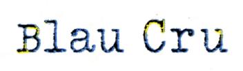 BLAU CRU