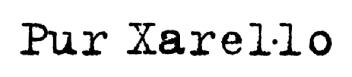 PUR XAREL.LO