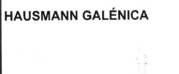 HAUSMANN GALENICA