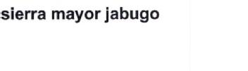 SIERRA MAYOR JABUGO