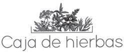CAJA DE HIERBAS