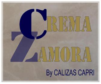 CREMA ZAMORA BY CALIZAS CAPRI