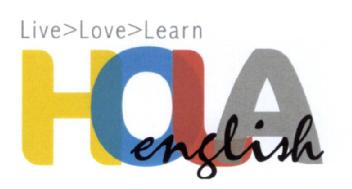 LIVE LOVE LEARN HOLA ENGLISH