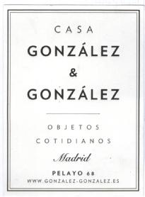 CASA GONZALEZ & GONZALEZ