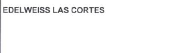 EDELWEISS LAS CORTES