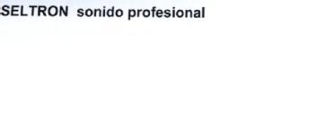 SELTRON SONIDO PROFESIONAL