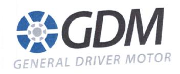 GDM GENERAL DRIVER MOTOR